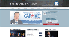 Desktop Screenshot of drrichardland.com